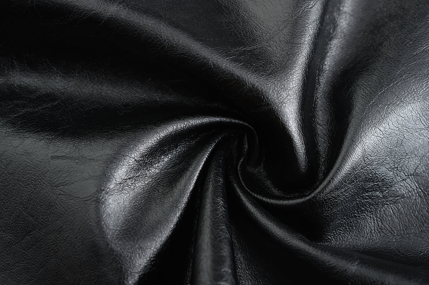 Ili Node Eco Leather Wrap-Around Skirt